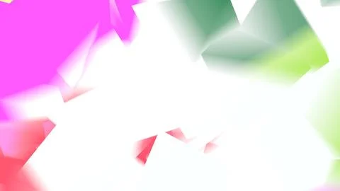 Abstract 3D render of chaotic shapes and random futuristic structures  イラスト素材