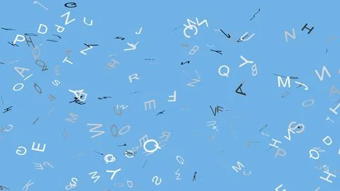 Abstract 3D render of chaotic shapes and random futuristic structures  イラスト素材