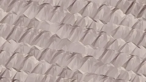 Abstract 3D render of chaotic shapes and random futuristic structures  Illustrazione stock