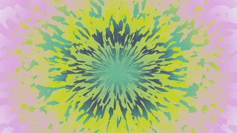 Abstract 3D render of chaotic shapes and random futuristic structures  イラスト素材