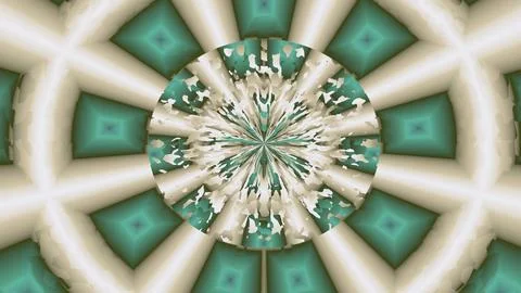 Abstract 3D render of chaotic shapes and random futuristic structures  Illustrazione stock