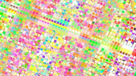 Abstract 3D render of chaotic shapes and random futuristic structures  Illustrazione stock