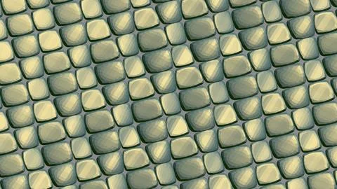Abstract 3D render of chaotic shapes and random futuristic structures  イラスト素材