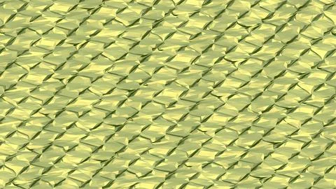 Abstract 3D render of chaotic shapes and random futuristic structures  イラスト素材