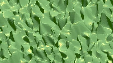 Abstract 3D render of chaotic shapes and random futuristic structures  イラスト素材