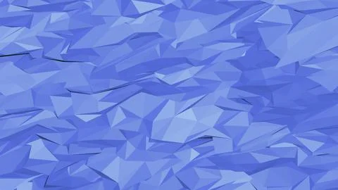 Abstract 3D render of chaotic shapes and random futuristic structures  イラスト素材