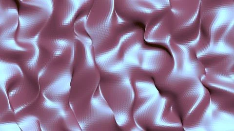 Abstract 3D render of chaotic shapes and random futuristic structures  Illustrazione stock