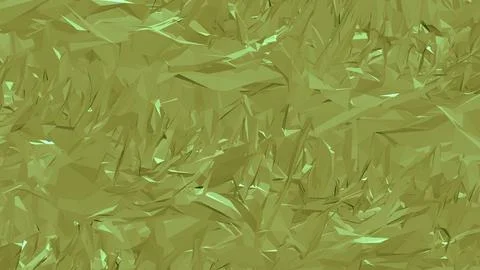 Abstract 3D render of chaotic shapes and random futuristic structures  イラスト素材