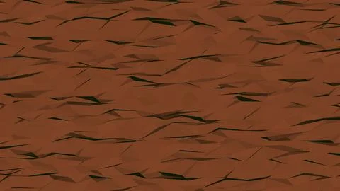 Abstract 3D render of chaotic shapes and random futuristic structures  Illustrazione stock