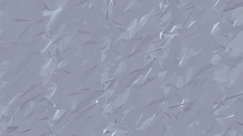 Abstract 3D render of chaotic shapes and random futuristic structures  Illustrazione stock