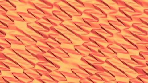 Abstract 3D render of chaotic shapes and random futuristic structures  イラスト素材