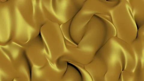 Abstract 3D render of chaotic shapes and random futuristic structures  Illustrazione stock