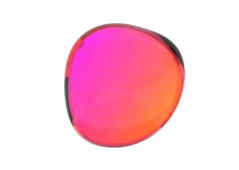 Abstract 3D Render of Colored Bubble Illustrazione stock