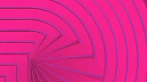 Abstract 3d render of colored geometric shapes. Loop animation geometric pattern Video stock 127569748