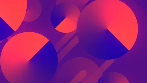Abstract 3d render of colored geometric shapes animation pattern. 4k UHD Stock Footage 127572280