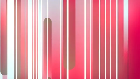 Abstract 3d render of colored geometric shapes loop animation lines pattern. 4k Stock Footage 134705106