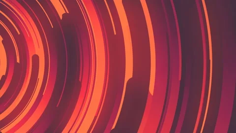 Abstract 3d render composition of multicolored circles loop animation pattern 4k Stock Footage 127571969