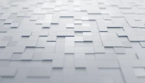 Abstract 3D Render of Futuristic Background Illustrazione stock