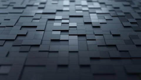 Abstract 3D Render of Futuristic Background Illustrazione stock
