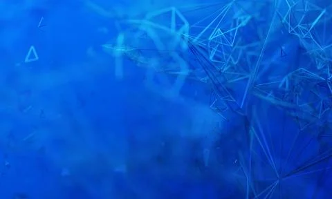 Abstract 3D Render of Futuristic Background Stock-Illustration