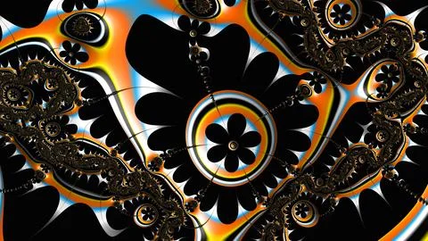 Abstract 3d render futuristic background design modern illustration Stock Illustration