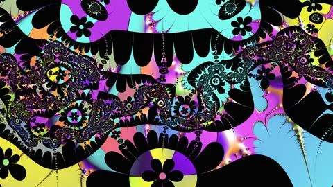 Abstract 3d render futuristic background design modern illustration Stock Illustration