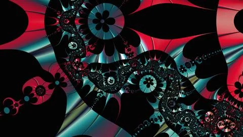 Abstract 3d render futuristic background design modern illustration Stock Illustration