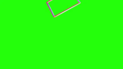 Abstract 3d render geometric background. rectangular frames overlap each other Stock Footage 105834522