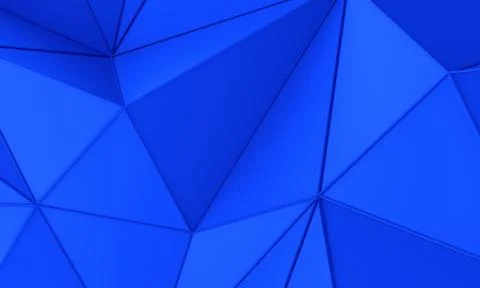 Abstract 3D Render of Geometric Background Illustrazione stock