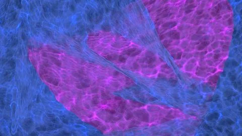 Abstract 3D render glass background looks elegant and dynamic. Stock Illustration
