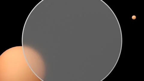 An abstract 3D render with a glassmorphism effect shows off a frosted glass.. 스톡 일러스트