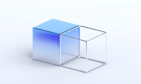 Abstract 3D Render Illustrazione stock