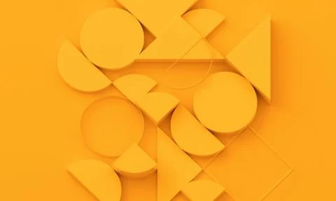 Abstract 3D Render Stock-Illustration