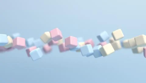 Abstract 3D Render Stock Illustration