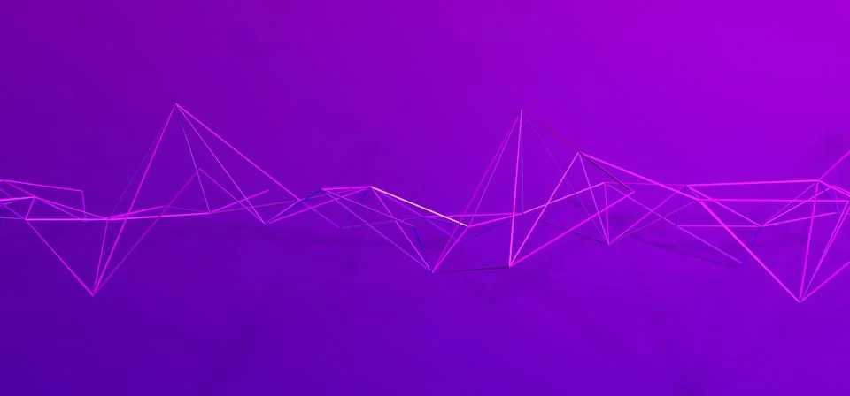 Abstract 3D Render Illustrazione stock