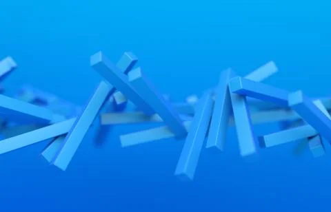 Abstract 3D Render Stock-Illustration