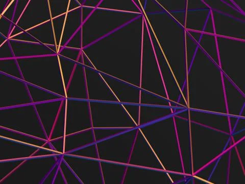 Abstract 3D Render Illustrazione stock