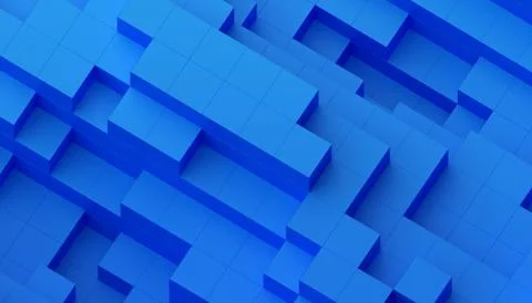 Abstract 3D Render Illustrazione stock