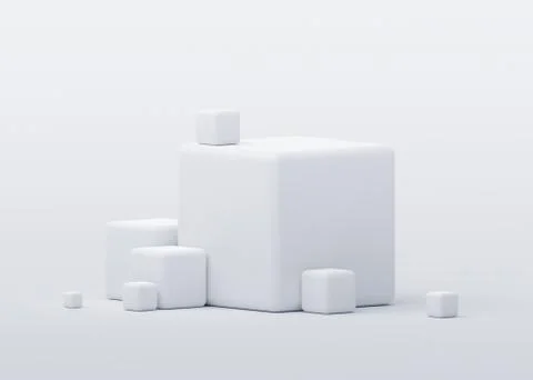 Abstract 3D Render Illustrazione stock