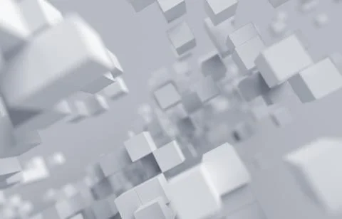 Abstract 3D Render Illustrazione stock