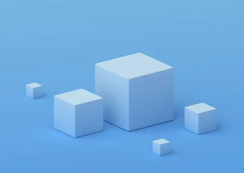 Abstract 3D Render Illustrazione stock