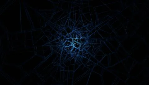 Abstract 3D Render Stock Illustration