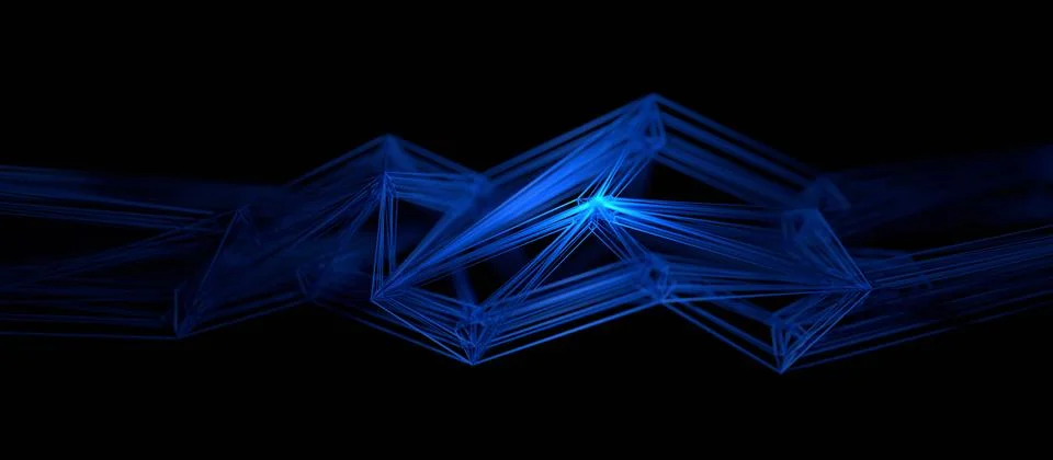 Abstract 3D Render Stock-Illustration