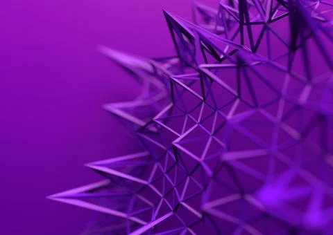 Abstract 3D Render Illustrazione stock