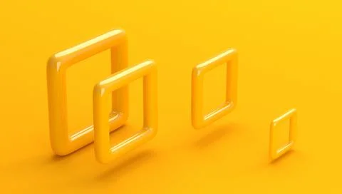 Abstract 3D Render Illustrazione stock