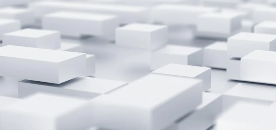 Abstract 3D Render Illustrazione stock