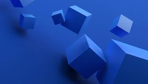 Abstract 3D Render Stock Illustration