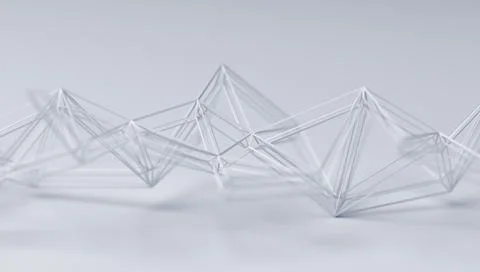 Abstract 3D Render Illustrazione stock