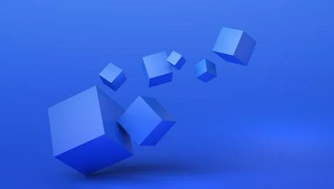 Abstract 3D Render Illustrazione stock