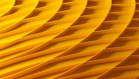 Abstract 3D Render Stock Illustration